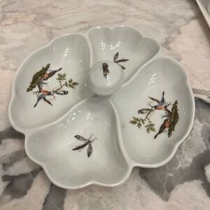 Limoges Divided Trinket Dish